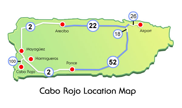 Find Cabo Rojo Map